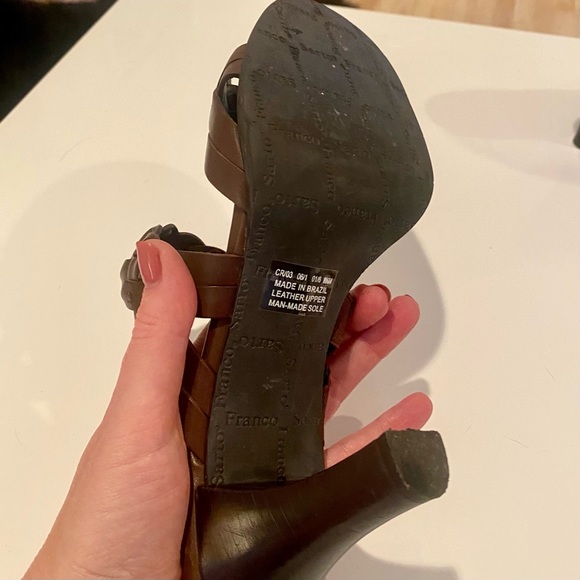 Franco Sarto Strappy Sandals size 8.5 - Picture 5 of 6